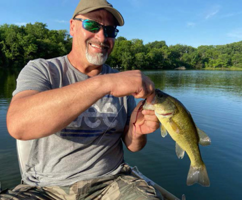 Luke and some great friends were invited to do some pond management by another great friend that recently purchased some prime fishing waters. Lots of fun was head and a couple coolers of surplus bass were landed. Photo by Luke Clayton