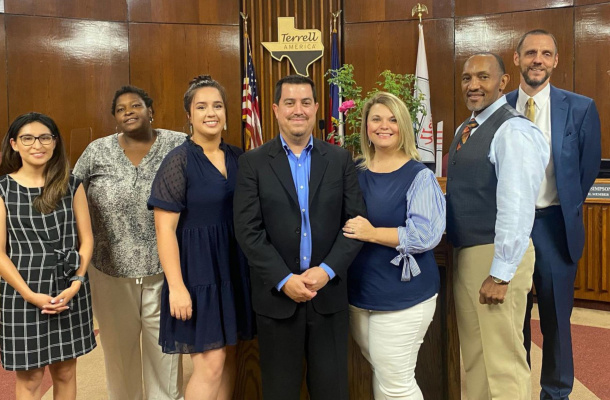 District 5 representative Tim Royse was recognized for his service to the city at the Terrell City Council meeting held July 26. Royse had announced his resignation previously after moving out of the district. Courtesy photo