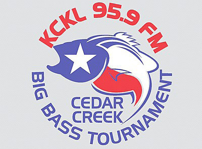 Bass tournament set for Cedar Creek Lake