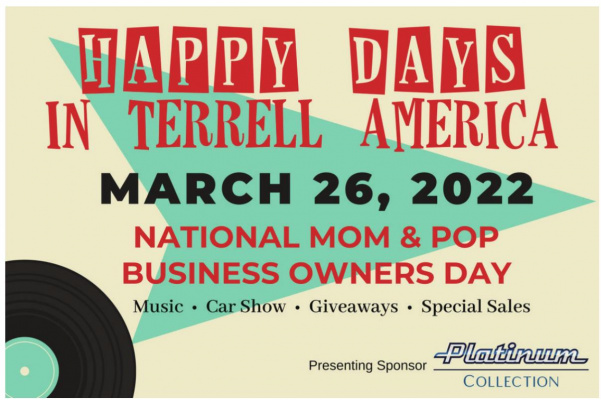 Happy Days in Terrell set for March 26