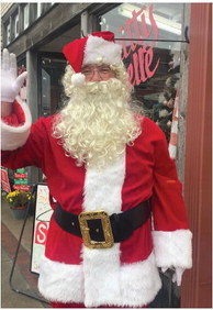 Santa in Historic Downtown Terrell in December