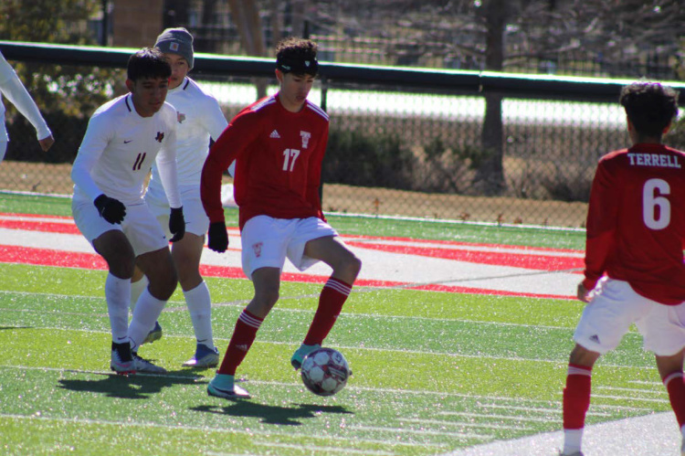 The Terrell Tigers compete at Memorial Stadium as they host the Terrell Winter Blast soccer tournament Jan. 18-20. Photos by Bodey Cooper