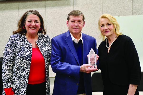 Terrell ISD honored Dana Skelton, former Terrell HS Band Director, by renaming the band hall, the Dana Skelton Band Hall at Terrell High School on Friday, March 21. Photos courtesy of Terrell ISD Facebook page