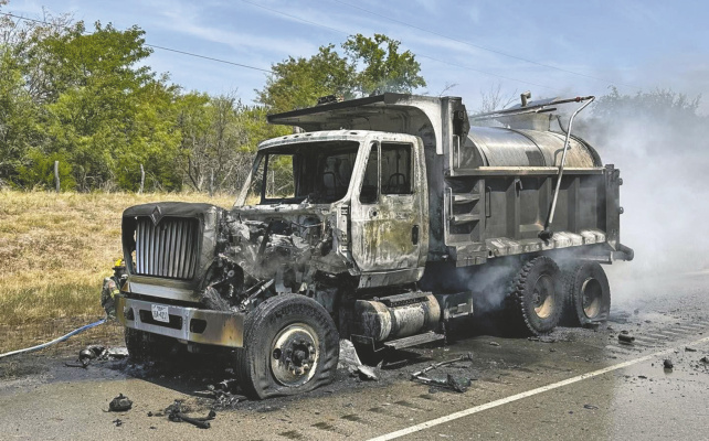 Terrell VFD puts out vehicle fire