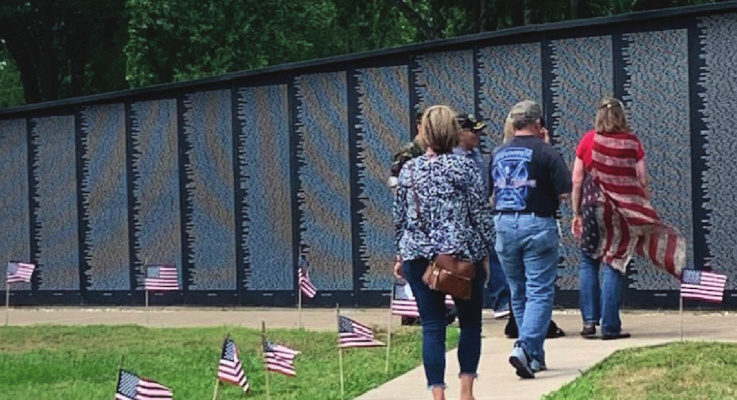 FALLEN VETERANS HONORED AT CEREMONY
