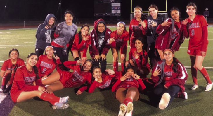 Photo courtesy of x.com/terrellgsoccer The Terrell Lady Tigers picked up their first win of the season in a 3-0 shutout during the Dallas ISD Tournament.