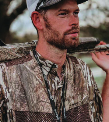 Steven Travis, a hunting guide with Three Curl Outfitters of Waxahachie will speak at No. 1 BFTS Museum Saturday, Aug. 3 at 3:30 p.m. Photo courtesy of No. 1 BFTS Museum