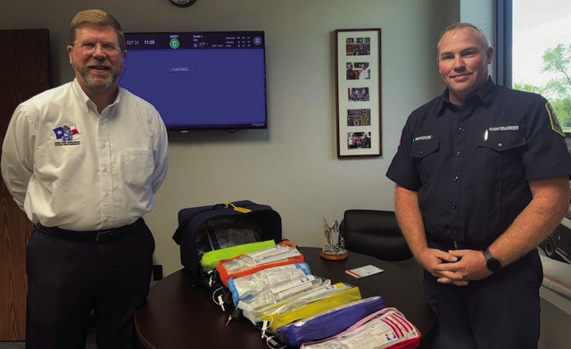Emergency Medical Services for Children donates to Terrell FD EMS