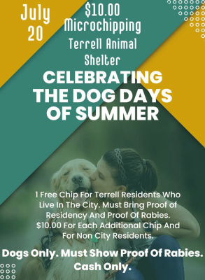 Terrell Animal Shelter hosting microchipping event Saturday