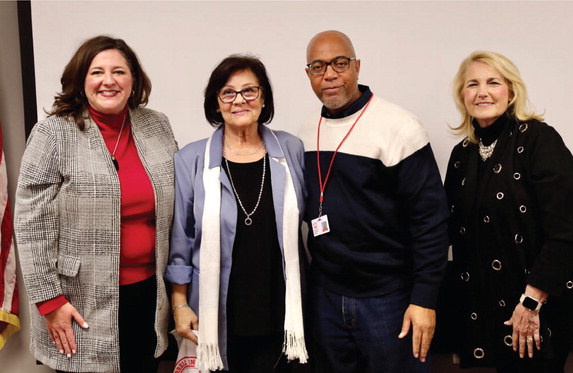 Terrell Independent School District recognized Virginia Parker as “District Bus Driver of the Month.” Parker was recognized during the Jan. 18 board meeting for her support and dedication to the Terrell ISD district, the students and the local community. Photo courtesy of Jen Holzapfel