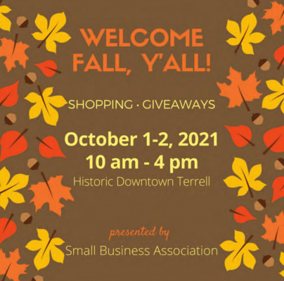 Welcome Fall Y’all