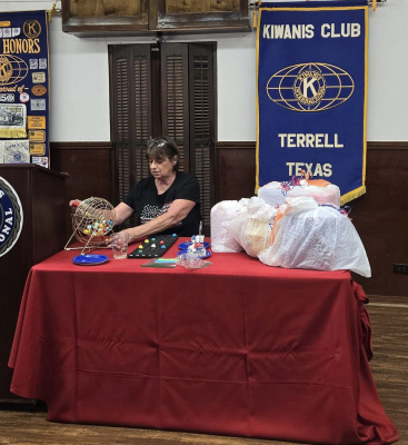 TERRELL KIWANIS HOSTS FUN BINGO DAY