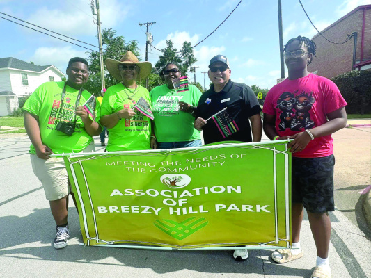 Members of the City of Terrell staff and citizens, visitors and friends celebrated the annual Juneteenth celebration at Breezy Hill Park from June 19-22. Additional photos on 2A. Photo courtesy of City of Terrell Facebook page
