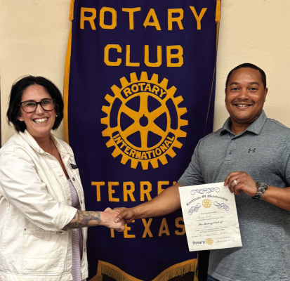 Photo courtesy of Rotary Club of Terrell