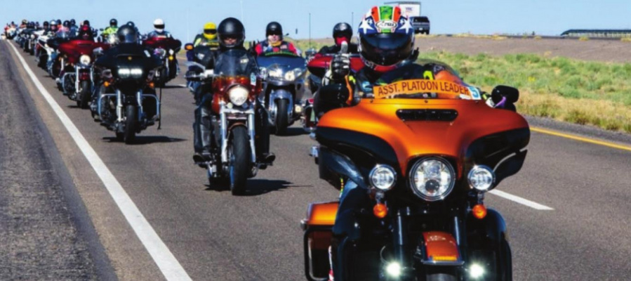 Riders participating in the annual Run for the Wall will stop in Terrell May 22 to fuel up for the next leg of their journey across the country. Courtesy photo