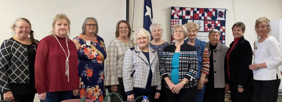 Carrie Woolverton, Cindy Cooper, Lisa Alcala, Sherrie Archer, Becky Rosson, Joann Bowman, K. Jenschke, Lana Filgo, Ruth Shelton, Jane Johnson and Pat Thibodeau were among the attendees of the Martin’s Hundred Chapter of the Colonial Dames of the Seventeenth Century meeting in Mabank. Courtesy photo
