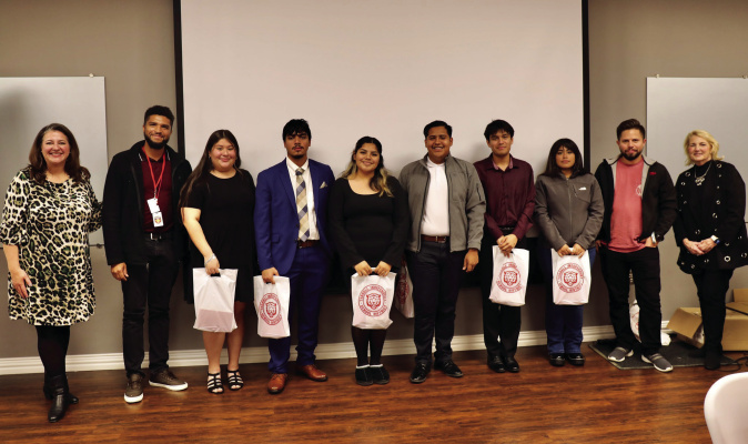 Terrell ISD school board members recognized the Tiger Band at the most recent school board meeting for their second consecutive Area Final appearance. Photo courtesy of Terrell ISD