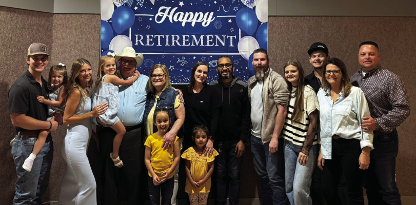 Terrell PD celebrates Lt. Lavin’s retirement