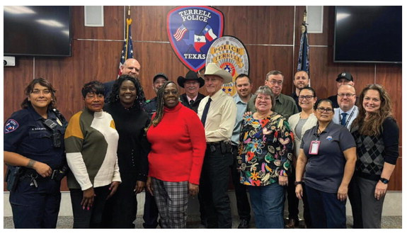 Photo courtesy of Terrell Police Department Facebook page