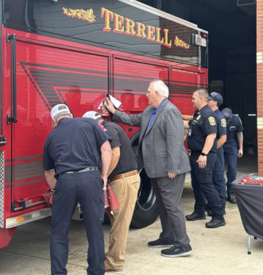 TERRELL FD HOLDS PUSH-IN CEREMONIES