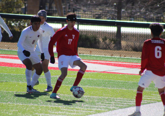 The Terrell Tigers compete at Memorial Stadium as they host the Terrell Winter Blast soccer tournament Jan. 18-20. Photos by Bodey Cooper