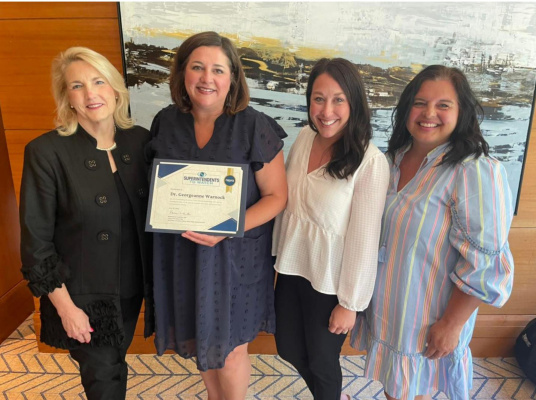 Terrell ISD Superintendent Dr. Georgeanne Warnock was one of 19 individuals from across the country to be recognized as a Superintendent to Watch by the National School Public Relations Association. Courtesy photo