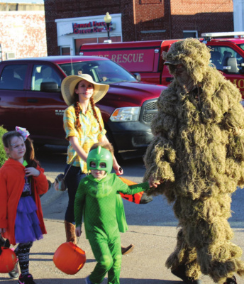 Downtown trick-or-treat