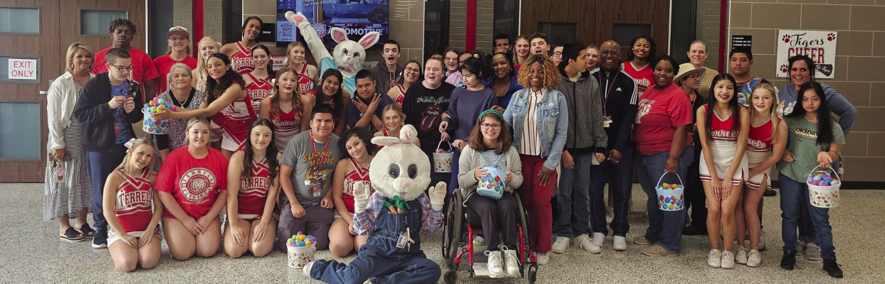 Terrell ISD hosts Easter egg hunt