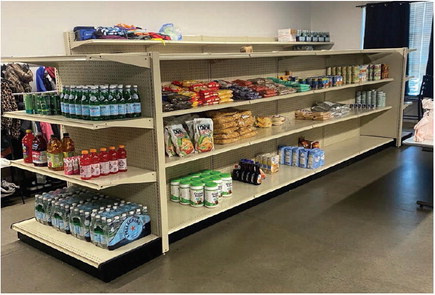 The early stages for the Tiger Mart at Furlough Middle School in Terrell as part of the Texas Health’s THRIVE Program. The grand opening ceremony is set for Sept. 14 at 9:30 a.m.