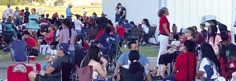 Many attended and gathered for the fun festivities of Freedom Fest in Terrell, which returns this year on Friday, July 4 at the No. 1 BFTS Museum. Photo courtesy of No. 1 BFTS Museum