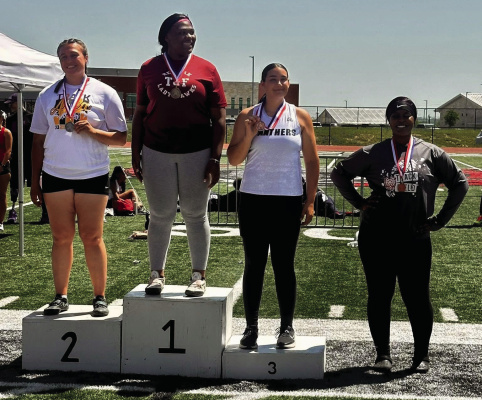 Terrell Track athletes place third and fourth
