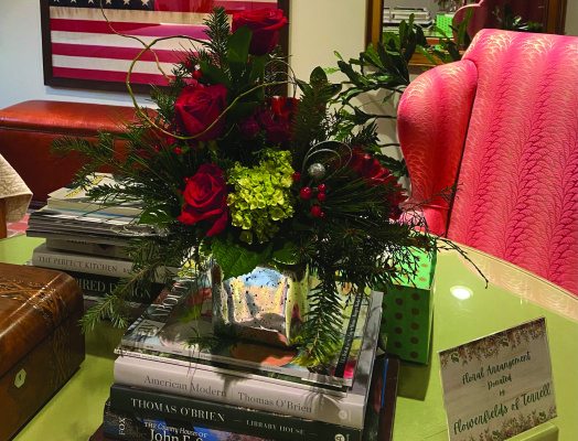 Thanks to the generous support of the local homeowners, the Terrell community and businesses like Flowerfields Florist, the Social Science Club of Terrell was able to celebrate another successful Tour of Homes event in December. Flowerfields donated an arrangement of flowers to each of the participating homes in 2022, continuing their years long support. Courtesy photo