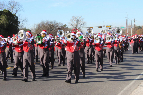 Members of the Terrell High School Marching Band will entertain the audience during the annual Stanley Ballard Sr. Christmas Parade on Dec. 11. The TISD Fine Arts Department is showcasing its talented students with a full slate of events in December. Tribune file photo