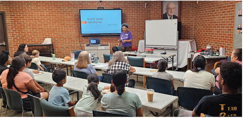 Master Gardener visits Hulsey Library