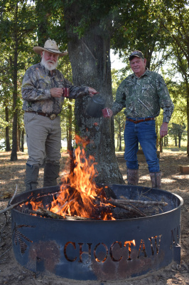 In his column this week Luke, right, is talking about a late season cold weather deer hunt with several great friends. Photo by Luke Clayton