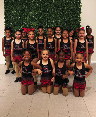 Terrell’s first youth dance team, Terrell Youth Dance and Drill (TYDD) practicing at The Dancing Den Studios in preparation for their performance at halftime of the Dallas Wings WNBA game held June 24. Photos courtesy of KeShauna Willis