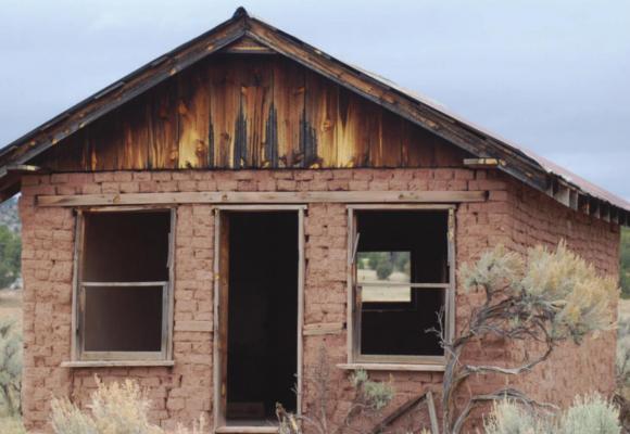 This abandoned old building is the Ritz compared to some of the hunting camps Luke has spent time in. PHOTO BY LUKE CLAYTON