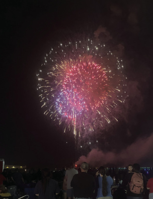 The Terrell Chamber of Commerce hosted another successful Freedom Fest at the Terrell Municipal Airport and No. 1 British Flying Training School Museum on July 4. Despite the weather, visitors and attendees enjoyed a great night of entertainment, good food, fireworks and fun. Additional photos on 13A in the Chamber Spotlight. Photos courtesy of Terrell Chamber of Commerce