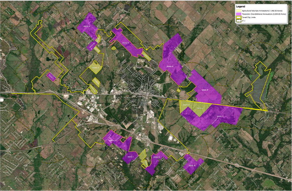 The Terrell City Council is scheduled to vote on annexations that will incorporate approximately 11.4 square miles of land into the city. City leaders have cited the need to manage growth and development as the primary cause of the effort while some affected landowners countered that the move was being done to increase tax revenues for the city. Information Courtesy of the City of Terrell