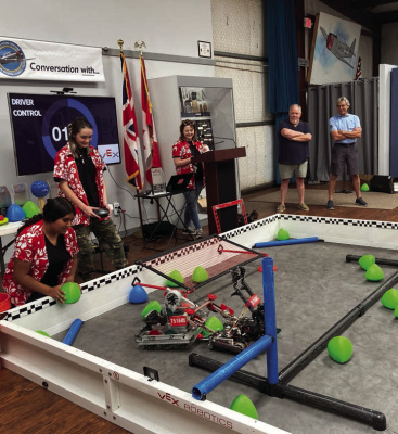 Terrell students’ robots compete in demonstration