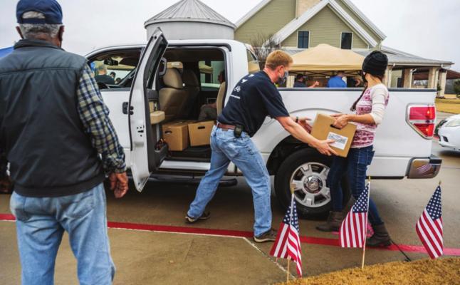 Free food distribution Saturday in Wills Point