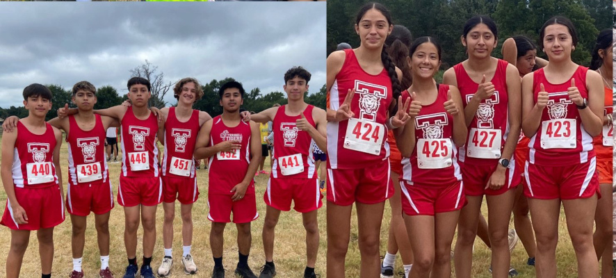 The Terrell Tigers cross country teams competed in their third meet of the season Friday, Sept. 6 at the Sulphur Springs Invitational. Photo courtesy of X/@Terrell_XC