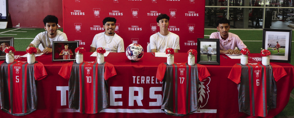 Four Tigers sign for Southwestern Christian College soccer