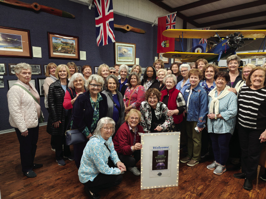 Arlington Woman’s Club Visits No. 1 BFTS Museum
