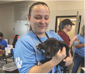 Over 100 pets receive free vaccinations