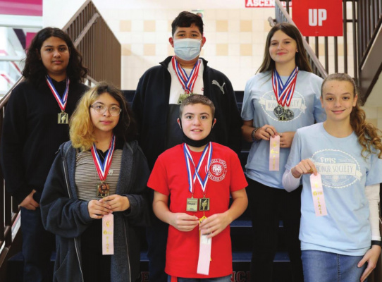 Furlough Middle School UIL participants Courtesy photo