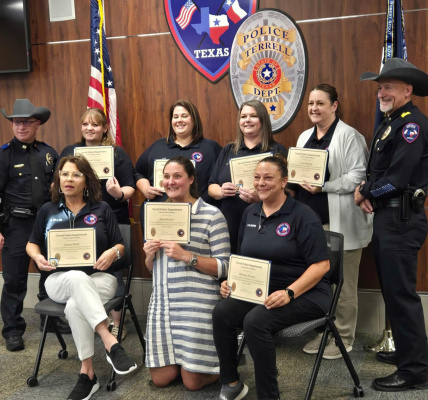 Photo courtesy of Terrell Police Department Facebook page