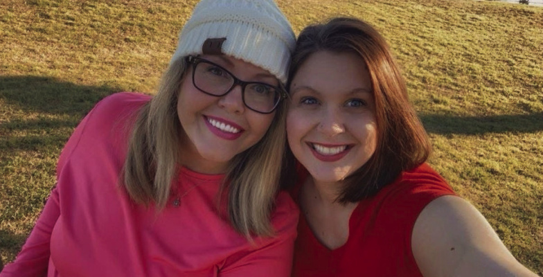 LEAD ART: Amanda McCowen (right) donated a kidney to save the life of her ex-husband’s wife, Angela Maples back on Oct. 13. Photo courtesy of Texas Health