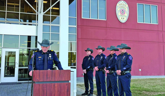 Photos courtesy of Terrell Police Department