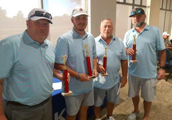 The Kiwanis Club of Terrell held one of its biggest fundraising events of the year Oct. 3, welcoming golfers of all skill levels to Waterview Golf Club in Rowlett for their annual tournament. Warm temperatures and clear skies provided the perfect backdrop as the team from KLLM Transport Services won the overall team title. Courtesy photo
